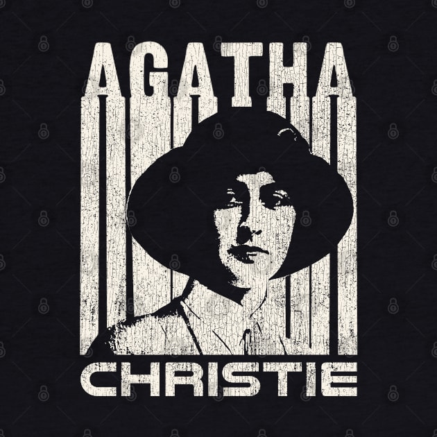 Agatha Christie // Retro Style Design by Mandegraph